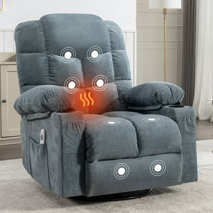 Lift Recliner Chair for Elderly and Disabled, Modern Living Room Electric Power with 4 Positions Lift, Remote Control and Storage Pockets, Ergonomic Plush Velvet Single Sofa Lounge, Grey, SS1815