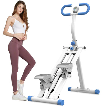 Stair Stepper for Home Gym Exercise, Segmart Vertical Climber Exercise Machine, Full-Body Cardio Machine with Adjustable Handles, Extended Step Range Climber Machine for Legs, Core And Glute Workouts
