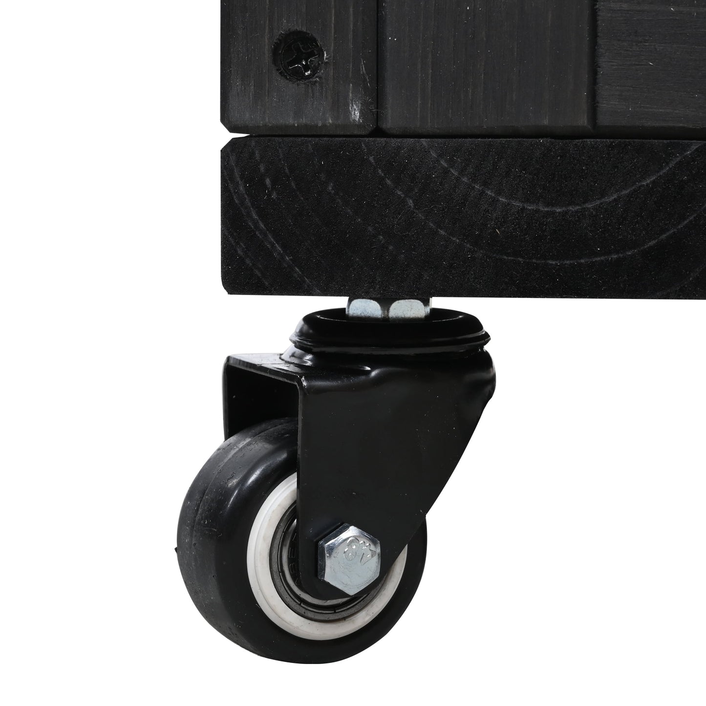 Segmart Raised Wood Greenhouse Outdoor/Indoor,Herb Garden Above Ground Cold Frame with Legs,Mini Garden Bed On Wheels Patio for Vegetable herb