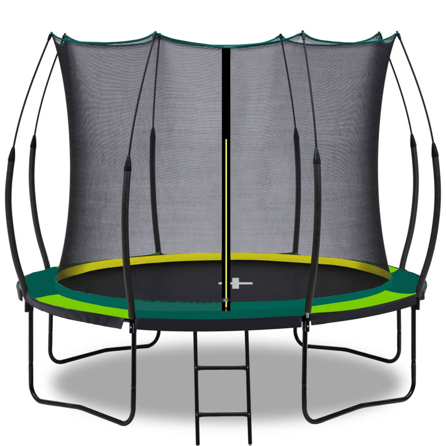 10ft Springfree Trampoline, Segmart Recreational Trampoline with Bungee Cords, 2024 Outdoor Trampoline with No Gap Design Zipper System, 600 LBS Weight Capacity Trampoline for Backyard Garden