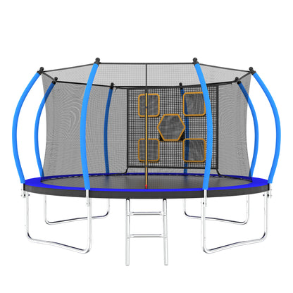 12Ft Trampoline for Kids & Adults, Segmart 2024 Upgraded Recreational Trampoline with Enclosure Net, Reinforced Design Outdoor Trampoline with 800LBS Weight Capacity, Birthday Gifts for Boys/Girls