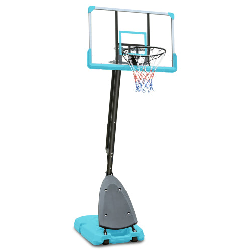 Portable Basketball Hoop Outdoor for Kid sand Adults, Segmart 44 Inch Basketball Hoop for Backyard, 7.2Ft-10FT Height Adjustable Basketball Goal System with Shatterproof Backboard, Larger Base