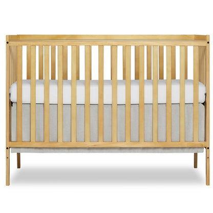 iRerts 5 In 1 Convertible Baby Crib, Wood Convertible Crib Toddler Bed with Wood Legs, Converts from Baby Crib to Toddler Bed, Fits Standard Full-Size Crib Mattress, Easy to Assemble, Black