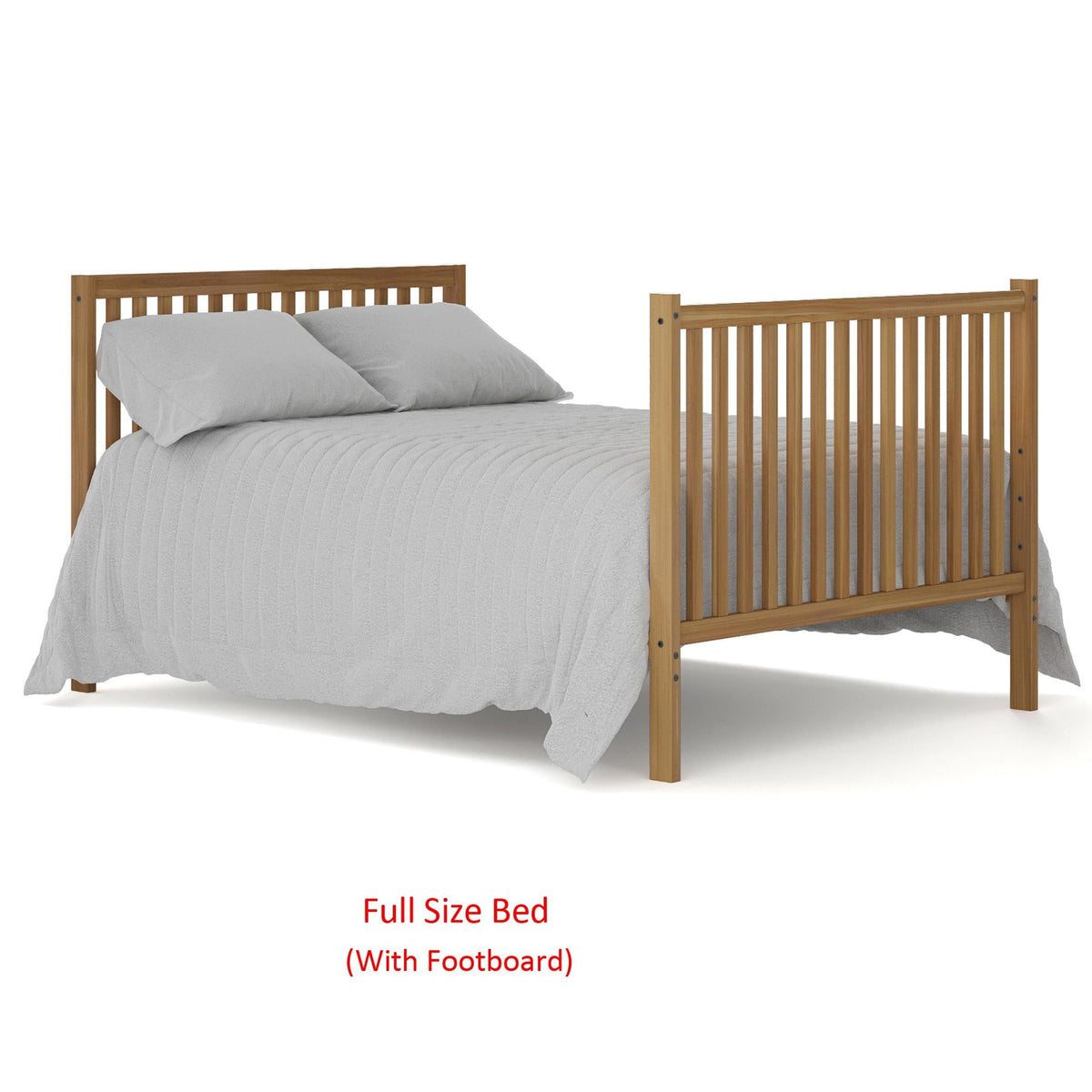iRerts 5 In 1 Convertible Baby Crib, Wood Convertible Crib Toddler Bed with Wood Legs, Converts from Baby Crib to Toddler Bed, Fits Standard Full-Size Crib Mattress, Easy to Assemble, Black