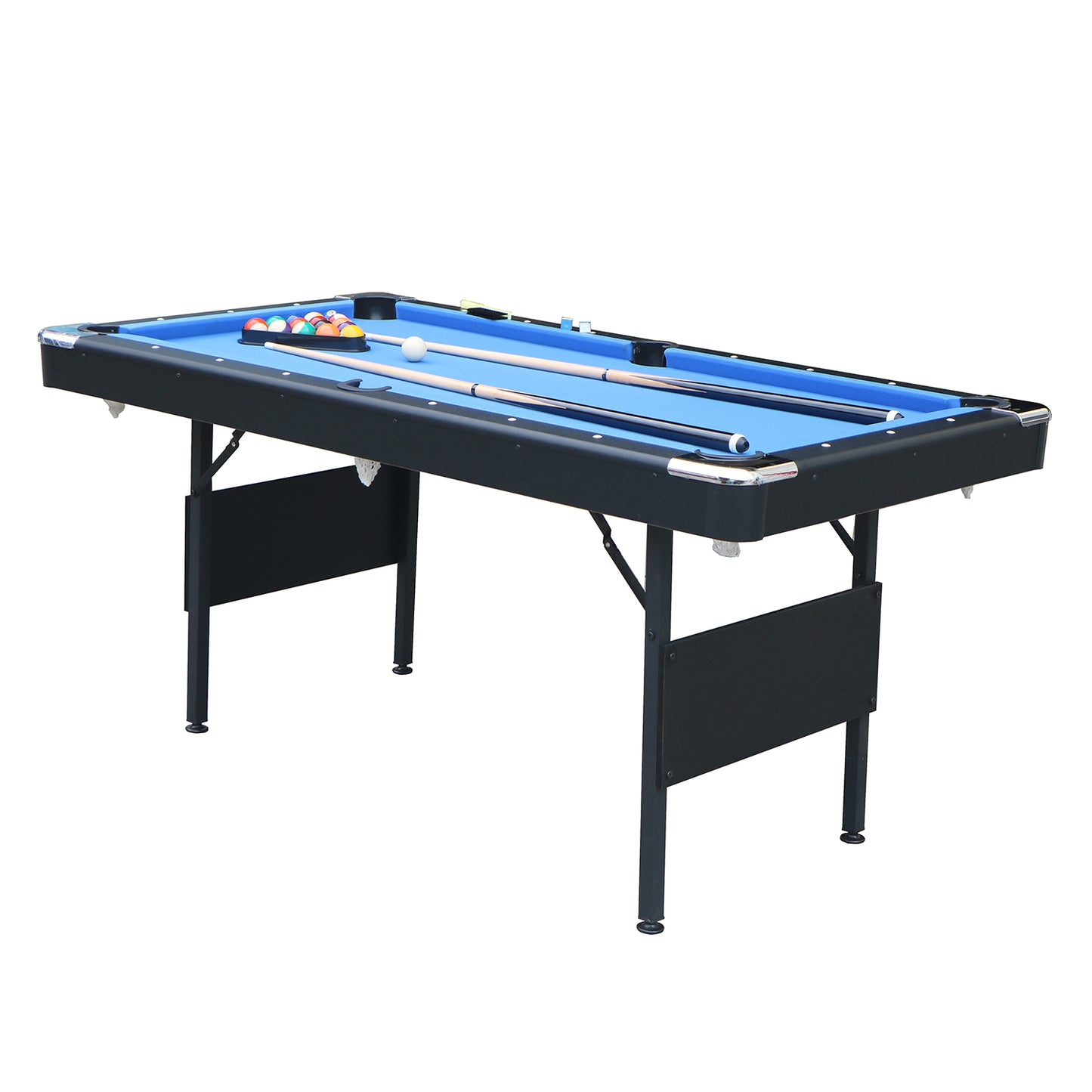 SEGMART 3 in 1 Pool Table Dining Table Combo, Portable Snooker Table, Multifunctional Billiard Table, Table Games, and All Accessories Included