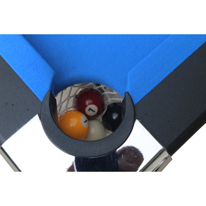 Outdoor Portable Pool Table for Adults Kids Family, Segmart Folding Billiards Table with Cues, Ball, Rack, Chalk, Foldable Pool Table for Recreation Game Rooms, Space-Saving Entertainment