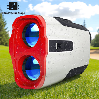 Segmart Golf Rangefinder with Slope, 900 Yards Laser Range Finder, 7X Magnification, Flag Lock Vibration, Continuous Scan, USB Rechargeable Rangefinder for Golf & Hunting