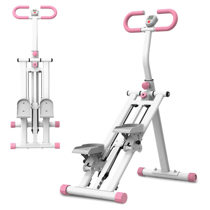Stair Stepper for Home Gym Exercise, Segmart Vertical Climber Exercise Machine, Full-Body Cardio Machine with Adjustable Handles, Extended Step Range Climber Machine for Legs, Core And Glute Workouts