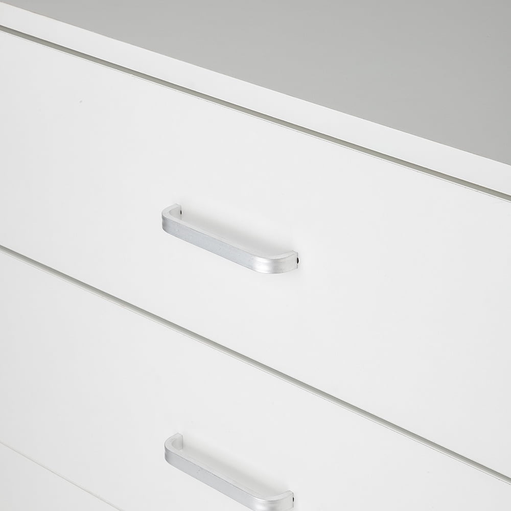 3-Drawer Drawers for Bedroom, SEGMART 26'' x 13'' x 22'' Classic Simple Bedroom Furniture Chest Cabinet with Metal Handles, Durable MDF Wood 3-Drawer Dresser for Closet to Storing Clothes, S7934