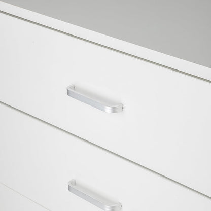 3-Drawer Drawers for Bedroom, SEGMART 26'' x 13'' x 22'' Classic Simple Bedroom Furniture Chest Cabinet with Metal Handles, Durable MDF Wood 3-Drawer Dresser for Closet to Storing Clothes, S7934
