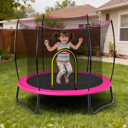 55" Kids Trampoline with Net, SEGMART Toddler Trampolines for Kids, Small Trampolines for Kids, Mini Trampolines for Kids Indoor, Indoor Trampoline for Toddlers, Baby Trampoline