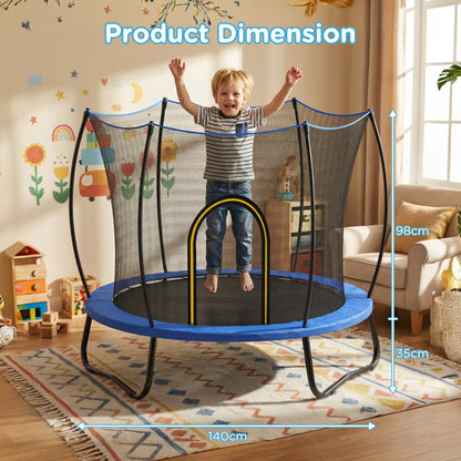 55" Kids Trampoline with Net, SEGMART Toddler Trampolines for Kids, Small Trampolines for Kids, Mini Trampolines for Kids Indoor, Indoor Trampoline for Toddlers, Baby Trampoline