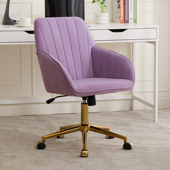 Modern Style Dining Chair Mid Century Modern DSW Chair, Set of 2 Dining Chairs, Beech Wood Legs and Soft Padded Shell Tulip Chair, for Home/Kitchen/Dining Room/Party, Light Camel, S12461
