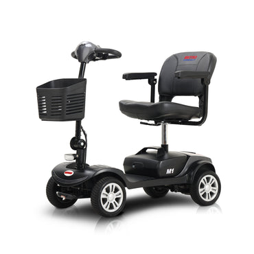 Mobility Scooter for Seniors, 300W Motor Compact Motorized Electric Scooter with Headlights, Anti-Tip wheels