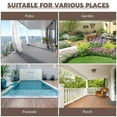 Segmart 3-Piece Outdoor Patio Furniture Set, Wicker PE Rattan Conversation Loveseat Sofa Set with Glass Coffee Table&Cushions, Sectional Couch for Porch Poolside Backyard, Beige