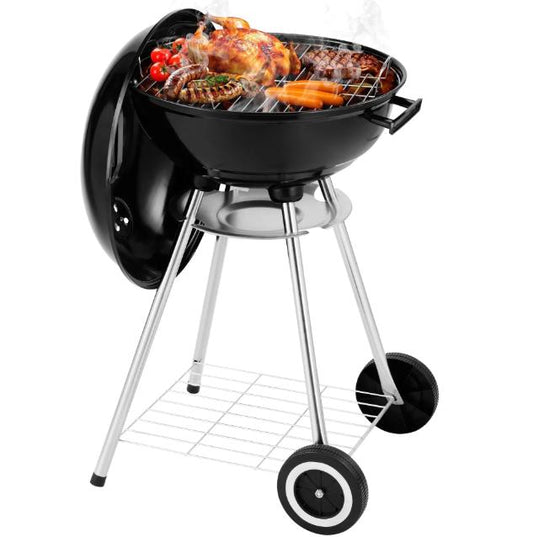 Segmart 18" Portable Charcoal Grill, Outdoor Barbecue Kettle Grills with 254 Sq. In. Cooking Area, Perfect for Camping & BBQ